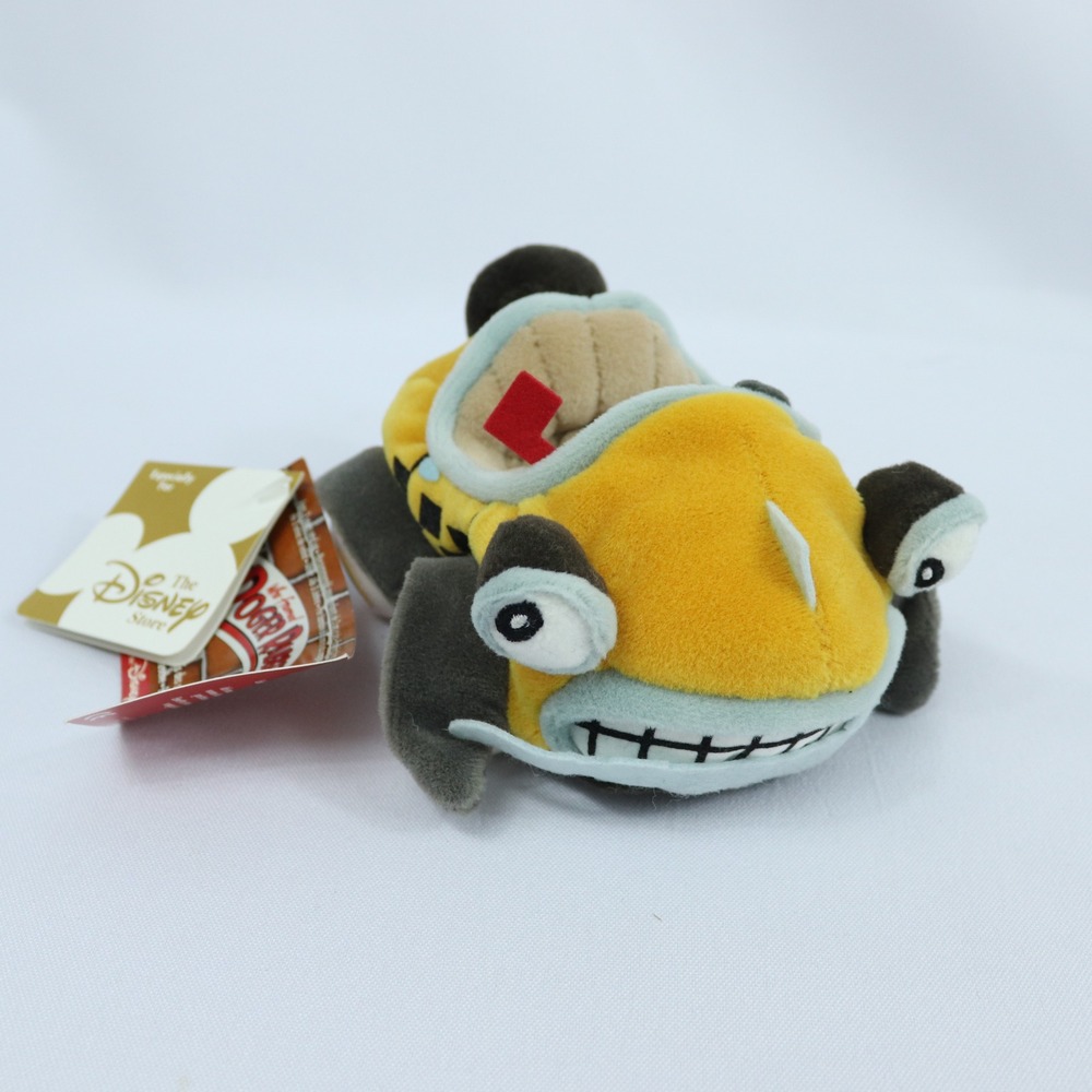 Disney Who Framed Roger Rabbit Benny The Cab Plush Bean Bag w/ Tags NO SOUND 6" - Picture 1 of 9